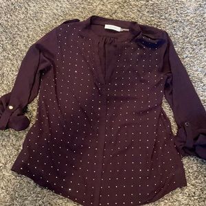 Calvin Klein satin blouse